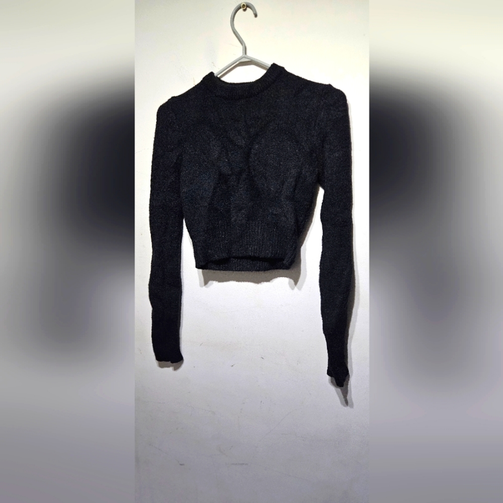 Small Cashmere Cropped Sweater